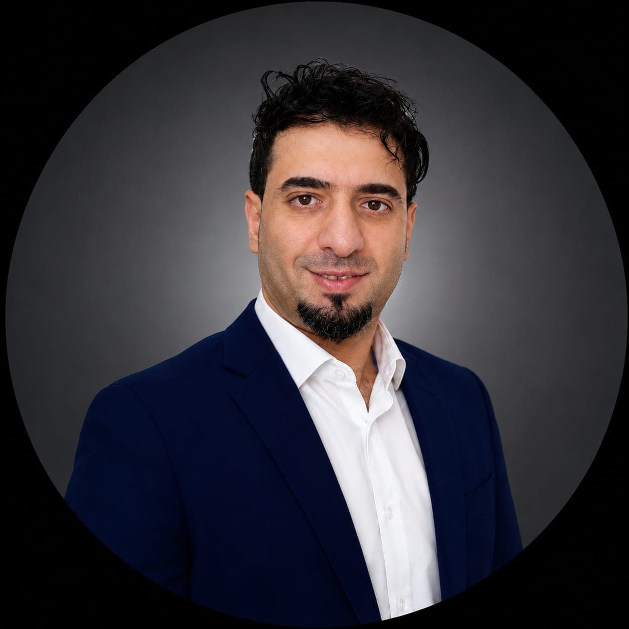 Portrait of Ehab Fathil, founder of EF StudioLab